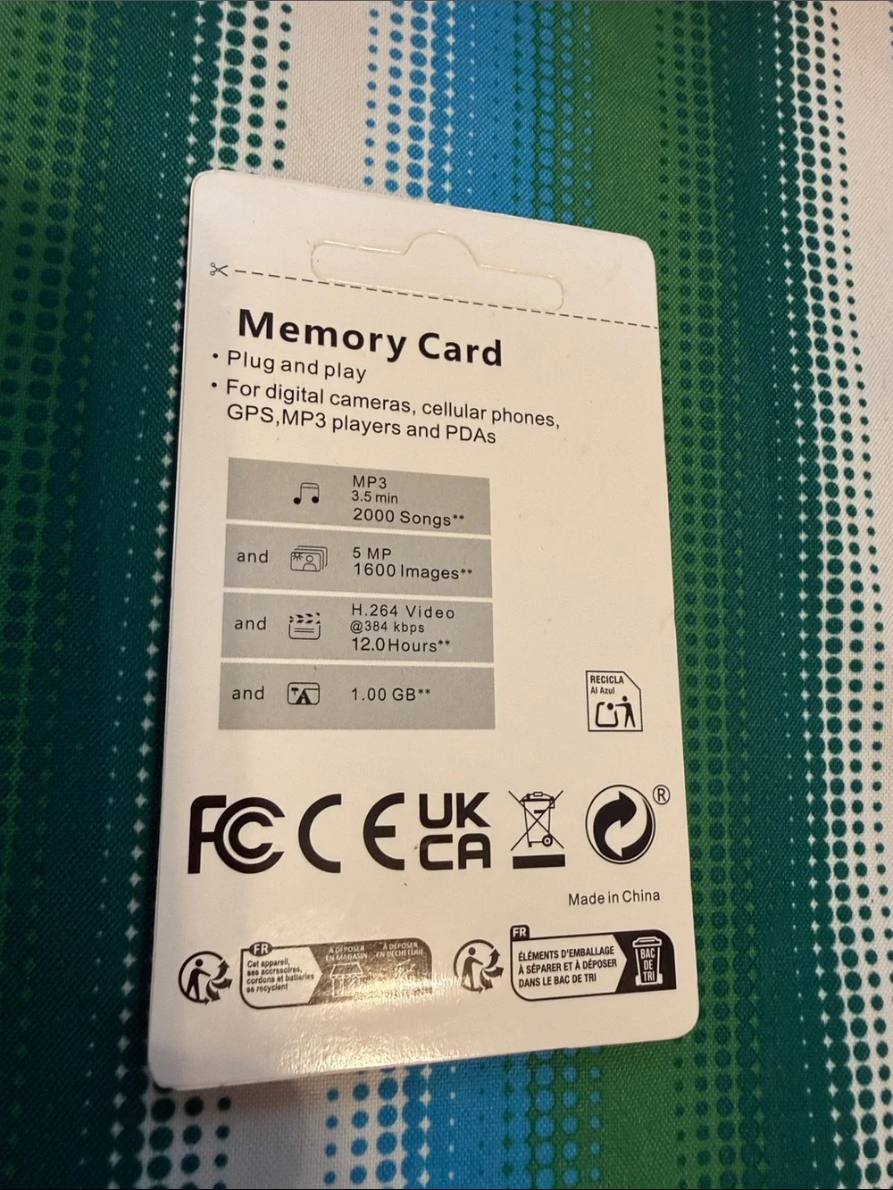 1 TB Micro SD Memory Card with SD Adapter - Red